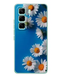 Чехол для Infinix Hot 60 Pro с картинкой «Белоснежные маргаритки» Чехол для Infinix Hot 60 Pro с картинкой «Белоснежные маргаритки»