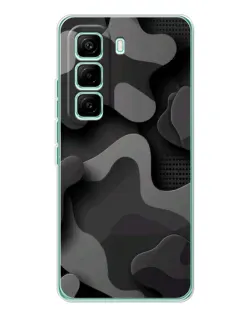 Чехол для Infinix Hot 60 Pro с картинкой «Темный абстрактный камуфляж» Чехол для Infinix Hot 60 Pro с картинкой «Темный абстрактный камуфляж»