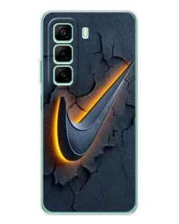 Чехол для Infinix Hot 60 с картинкой «Объемный логотип Найк» Чехол для Infinix Hot 60 с картинкой «Объемный логотип Найк»