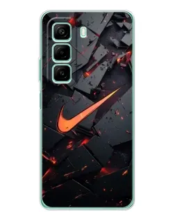 Чехол для Infinix Hot 60 с картинкой «Nike — эффект разломов» Чехол для Infinix Hot 60 с картинкой «Nike — эффект разломов»