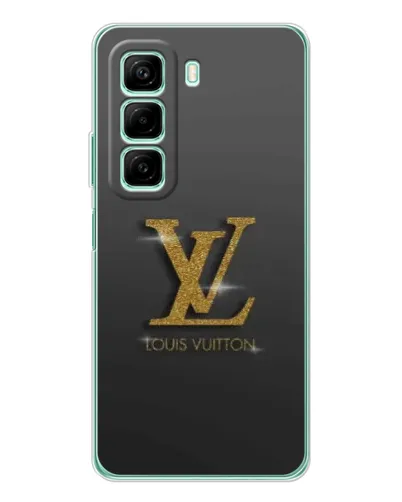 Чехол для Infinix Hot 60 с картинкой «Градиент Louis Vuitton»