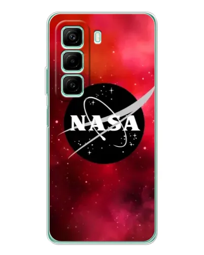 Чехол для Infinix Hot 60 с картинкой «NASA — красная туманность» Чехол для Infinix Hot 60 с картинкой «NASA — красная туманность»
