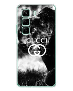Чехол для Infinix Hot 60 с картинкой «Gucci — дикая природа»