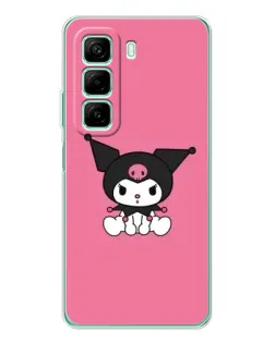 Чехол для Infinix Hot 60 с картинкой «Хмурая Kuromi»