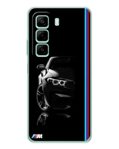 Чехол для Infinix Hot 60 с картинкой «Силуэт BMW в темноте» Чехол для Infinix Hot 60 с картинкой «Силуэт BMW в темноте»