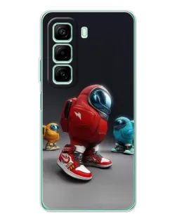 Чехол для Infinix Hot 60 с картинкой «Among Us — 3D стиль» Чехол для Infinix Hot 60 с картинкой «Among Us — 3D стиль»