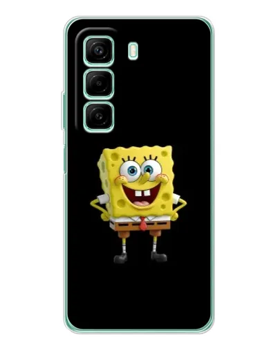 Чехол для Infinix Hot 60 с картинкой «Классический Губка Боб» Чехол для Infinix Hot 60 с картинкой «Классический Губка Боб»