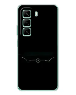 Чехол для Infinix Hot 60 с картинкой «Mercedes Stealth Look»