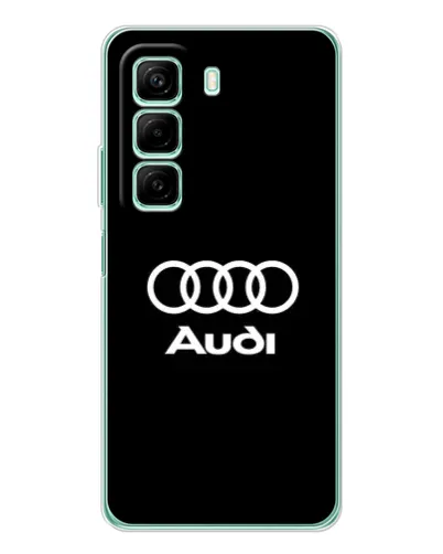 Чехол для Infinix Hot 60 с картинкой «Классическое лого Audi» Чехол для Infinix Hot 60 с картинкой «Классическое лого Audi»