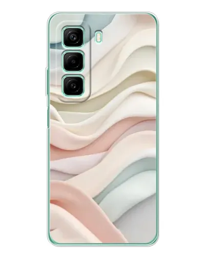 Чехол для Infinix Hot 60 с картинкой «Пастельные нежные волны» Чехол для Infinix Hot 60 с картинкой «Пастельные нежные волны»
