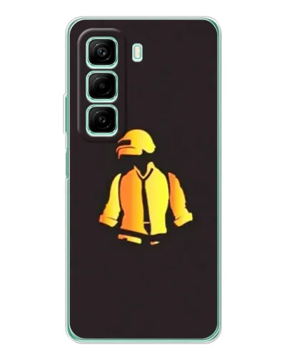 Чехол для Infinix Hot 60i с картинкой «Winner Winner — PUBG»