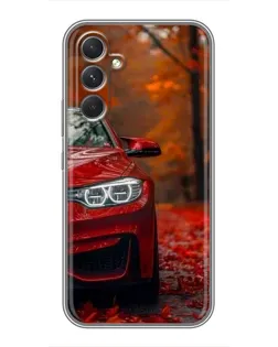 Чехол для Infinix Hot 70 Pro с картинкой «Осенняя BMW M4»