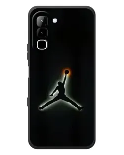 Чехол для Infinix Hot 70 с картинкой «Jordan Gradient Logo»