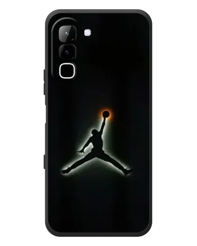 Чехол для Infinix Hot 70 с картинкой «Jordan Gradient Logo»