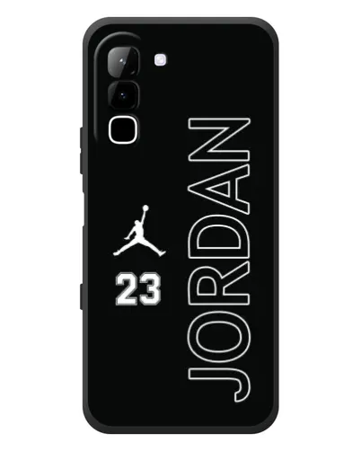 Чехол для Infinix Hot 70 с картинкой «Jordan Vertical»