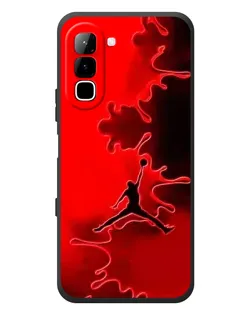 Чехол для Infinix Hot 70 с картинкой «Jordan Red Smoke»