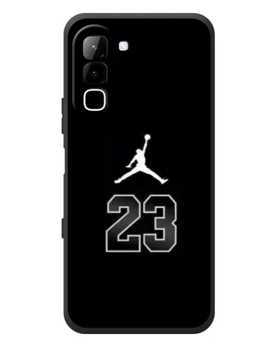 Чехол для Infinix Hot 70 с картинкой «Jordan Flight 23»
