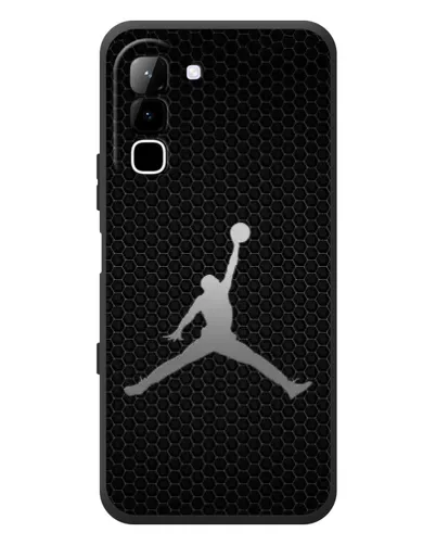 Чехол для Infinix Hot 70 с картинкой «Jordan Dark Carbon»