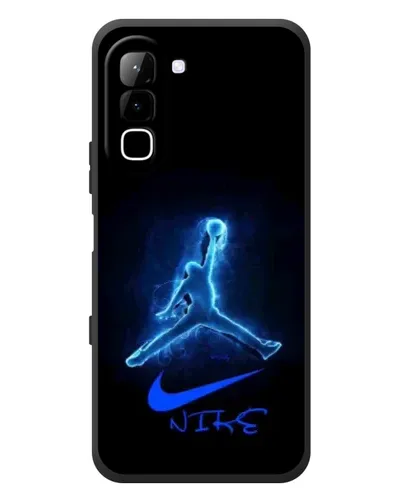 Чехол для Infinix Hot 70 с картинкой «Jordan Neon Blue»