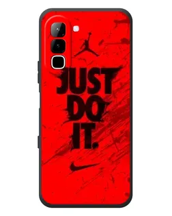 Чехол для Infinix Hot 70 с картинкой «Nike Just Do It»