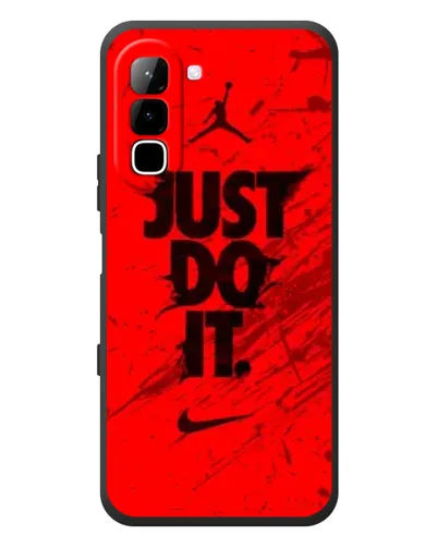 Чехол для Infinix Hot 70 с картинкой «Nike Just Do It»