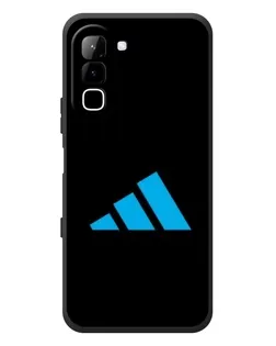 Чехол для Infinix Hot 70 с картинкой «Adidas Cyan Logo»