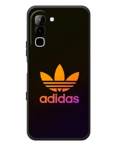 Чехол для Infinix Hot 70 с картинкой «Градиент Adidas»