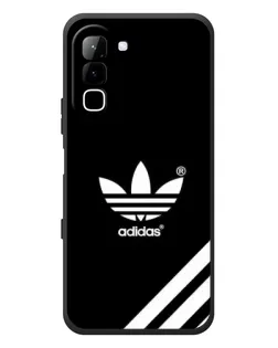 Чехол для Infinix Hot 70 с картинкой «Adidas с диагональными полосами»