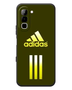 Чехол для Infinix Hot 70 с картинкой «Оливковый градиент Adidas»