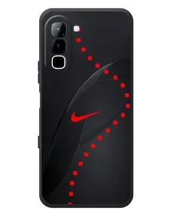 Чехол для Infinix Hot 70 с картинкой «Абстрактный дизайн Nike»