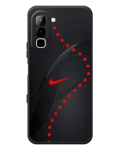 Чехол для Infinix Hot 70 с картинкой «Абстрактный дизайн Nike»