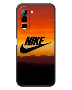 Чехол для Infinix Hot 70 с картинкой «Nike — вечерний горизонт»