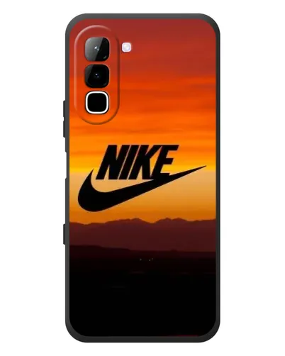 Чехол для Infinix Hot 70 с картинкой «Nike — вечерний горизонт»
