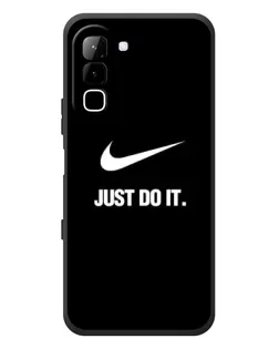Чехол для Infinix Hot 70 с картинкой «Классический принт Nike»