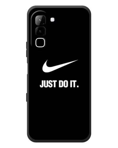 Чехол для Infinix Hot 70 с картинкой «Классический принт Nike»