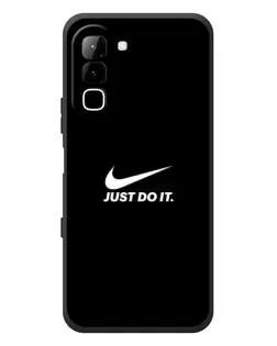 Чехол для Infinix Hot 70 с картинкой «Минимализм от Nike»