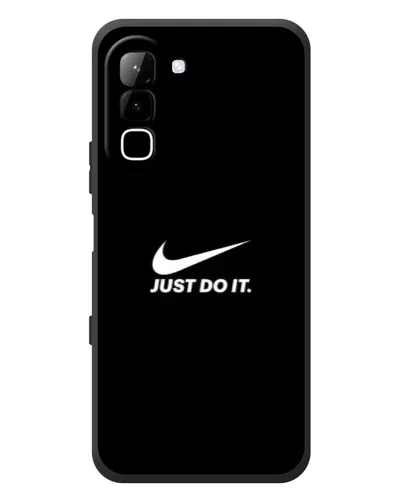 Чехол для Infinix Hot 70 с картинкой «Минимализм от Nike»