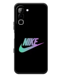 Чехол для Infinix Hot 70 с картинкой «Nike — городская ночь»