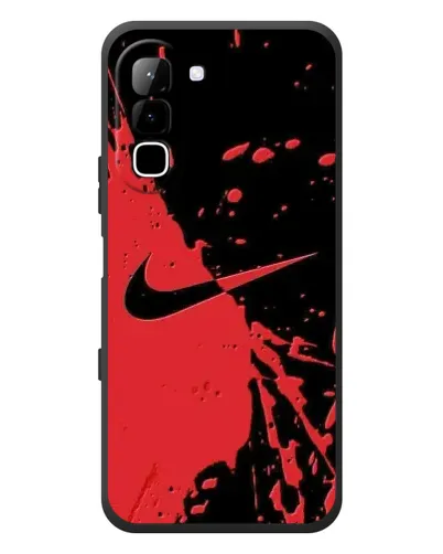 Чехол для Infinix Hot 70 с картинкой «Красные брызги Nike» Чехол для Infinix Hot 70 с картинкой «Красные брызги Nike»
