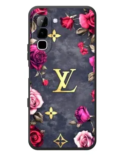 Чехол для Infinix Hot 70 с картинкой «Цветочный Louis Vuitton»