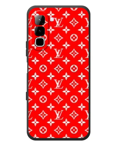 Чехол для Infinix Hot 70 с картинкой «Яркий паттерн LV»