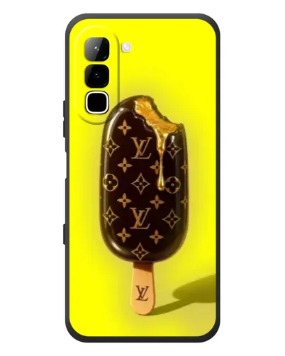 Чехол для Infinix Hot 70 с картинкой «Мороженое от LV»