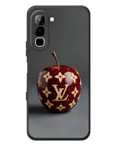 Чехол для Infinix Hot 70 с картинкой «Красное яблоко LV»