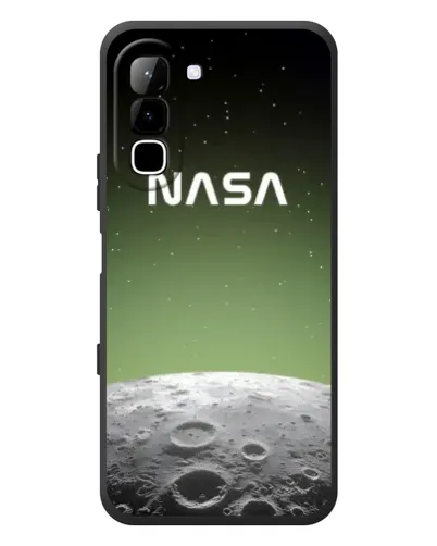 Чехол для Infinix Hot 70 с картинкой «NASA — лунный градиент»