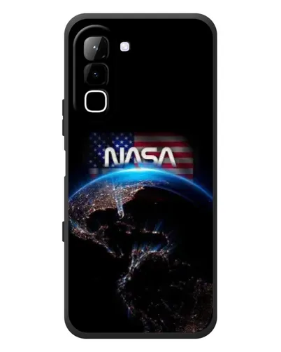 Чехол для Infinix Hot 70 с картинкой «Земля из космоса NASA»