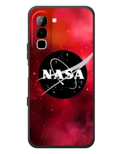 Чехол для Infinix Hot 70 с картинкой «NASA — красная туманность»