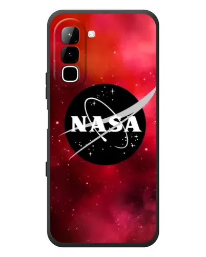 Чехол для Infinix Hot 70 с картинкой «NASA — красная туманность»