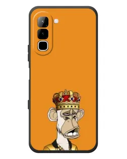 Чехол для Infinix Hot 70 с картинкой «Золотая обезьяна Bored Ape»