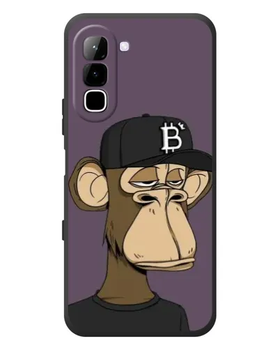 Чехол для Infinix Hot 70 с картинкой «Bored Ape в кепке» Чехол для Infinix Hot 70 с картинкой «Bored Ape в кепке»