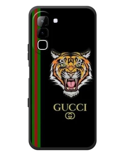 Чехол для Infinix Hot 70 с картинкой «Тигр Gucci»